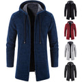 Men's Long Sleeve Hooded Coat